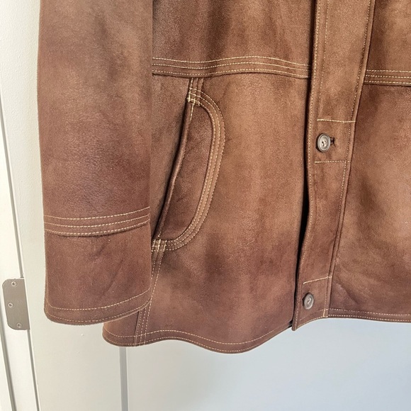 Daniel Hechter Faux Suede Coat - Picture 3 of 7